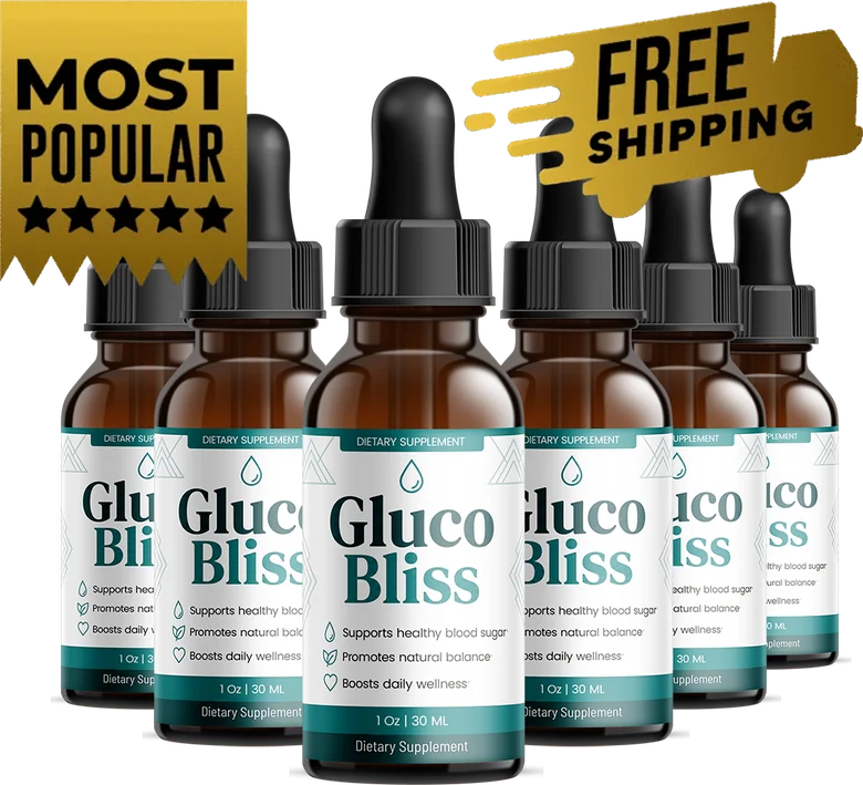 GlucoBliss six-bottle bundle